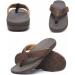 MEGNYA Men's Orthopedic Flip Flops for Plantar Fasciitis - Arch Support Sandals for Sport and Comfort - Buy Online on GoSupps.com