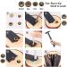 132 Sets Leather Snap Fasteners Kit with 12.5mm Metal Buttons - Sewing Snaps for Clothes, Leather Craft, Bracelets, and More - Includes 4 Fixing Tools - Buy Online on GoSupps.com