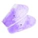 Beavorty 1 pair of manual wax set Foot wax set bleaching foot gloves Wax footwear wax fills liner after heated gloves wax heating cover bathroom inserts paraffin wax simply Violet 33x19.2x0.8cm