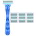 Buy Hair Removal Razor 10pcs - Universal ABS Manual Razors with Plastic Box for Daily Use | International Shipping Available - Buy Online on GoSupps.com