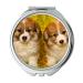 Mirror Compact Mirror Puppies The Pembroke Welsh Corgi Pet Darling Pocket Mirror portable mirror