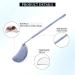 Buy Lash Mirror - Stainless Steel Half-Moon Eyelash Extension Tool for Women & Girls | Large Makeup Inspection Mirror ELM-01 - Buy Online on GoSupps.com