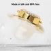 BPA-Free Baby Pacifier for Newborns | Safe & Stylish Pacifier for 6-18 Months (Gold) - Buy Online on GoSupps.com