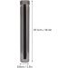 TOPINCN Poster Tube  Waterproof Circular Drawing Tube  Moisture-Proof Circular Telescopic Painting Tube  Adjustable for Maps Travel Posters(Dark Gray) - Buy Online on GoSupps.com