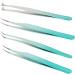 Fine Tip Tweezers Lightweight Wide Application Easy to Use Compact Multifunctional Tweezers for Beauty Salon - Buy Online on GoSupps.com