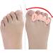 2 Pairs Gel Toe Separators for Bunion & Hammer Toe Relief - Toe Spacers & Straighteners for Foot Pain - Men & Women, White - Buy Online on GoSupps.com