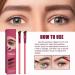Home Eyebrow Care Kit 4d Laminated 4d Laminated Brow Starter Drawing Kit Multi-function Eyebrow Concealer Contour Brush Waterproof & Long Lasting (Taupe+Dark Brown) - Buy Online on GoSupps.com