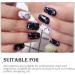 dijiusidy Nail Art Stickers Self-Adhesive Fingernail Decal with Strap Glue DIY Art Decor Full Cover Manicure Kits for Women Girls YMX200 - Buy Online on GoSupps.com