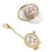 Rhinestone Design Silicone Baby Soother Pacifier | M Size | 6-18 Months | White - Buy Online on GoSupps.com