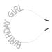 Mikinona Headband Jewelry Birthday Hair Accessories Birthday Headbands for Adults Birthday Rhinestone Headband Rhinestone Headband for Birthday Women's Zinc Alloy Props Three-dimensional