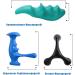 3-Piece Thumb Trigger Point Massage Tool - Deep Tissue Relief for Stress & Tension - Expert Handicraft Therapy - Buy Online on GoSupps.com