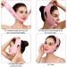 V-Line Masque de levage double menton r ducteur de menton pour dormir masque amincissant anti- ge anti-affaissement contour du visage r utilisable tissu respirant pour peau ferme et soulev e Rose - Buy Online on GoSupps.com