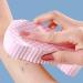 4 Pack Ultra Soft Exfoliating Bath Sponge Shower Bouquet Towel Gloves - Pink - Buy Online on GoSupps.com
