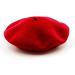 Womens Red Wool French Beret Beanie Hat - Classic and Stylish - Buy Online on GoSupps.com