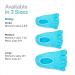 NatraCure 5-Toe Gel Moisturizing Socks - Size Medium (Pack of 1) | Hydrating Solution for Dry Feet, Cracked Heels, Calluses & Rough Skin - Buy Online on GoSupps.com