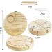 HIQE-FL Wooden Tooth Box for Milk Teeth | Durable & Eco-Friendly Keepsake | Perfect Milk Tooth Storage - Buy Online on GoSupps.com