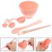 Buy Healifty Facial Mask Bowl Set - 7pcs Mixing Spoon Brush Tool for Skincare | International Shipping Available - Buy Online on GoSupps.com
