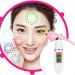 Dajidafu LCD Digital Skin Oil Moisture Tester Battery Operated Facial Care Detector Portable Home Beauty Device for Women White - Buy Online on GoSupps.com