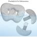 Baby Travel Neck Support Pillow - Infant Headrest for Car Seat & Stroller - Grey - Buy Online on GoSupps.com