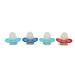 Disney Cudlie Mickey Mouse Baby Boy Pacifiers - 4 Pack with Big Star Print | International Shipping Available - Buy Online on GoSupps.com