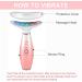 Foreverlily Face Massager Red Light Therapy Wand - 7 Color 3 Modes Microcurrent Anti-Aging Device - Buy Online on GoSupps.com