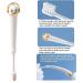 Toddler Toothbrush Toothbrush for Children Kid Whole Mouth Toothbrush with Round Nonslip Handle for Kids 3+ Years Old - Buy Online on GoSupps.com