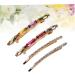 FRCOLOR Hair Rhinestone Hairpin girls barrettes retro hair barrettes girls hair clips colored hair clips rhinestone hair clip barrettes for women hair clips for girls spring Miss Clips - Buy Online on GoSupps.com