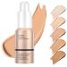 AONAT Foundation Full Coverage 30 ml Concealer Flawless Cream 24HR Matte Oil Control MakeUp in 104 Buff Beige 30 ml 1er Pack 104 Buff Beige
