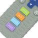 Food Grade Silicone Baby Teething Toy for Infants & Toddlers - Green - Buy Online on GoSupps.com