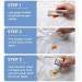 2Pcs Clothes Stain Remover - Roll Bead Design Portable and Fast Water-Free to Remove Oil Stains 1 Minute Quick Effectively Remove All Kinds of Stains - Buy Online on GoSupps.com