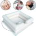 Inflatable Shampoo Bowl with Overhead Shower and Water Bag - Portable Basin for Elderly, Disabled, Pregnant - 4 Gallons Capacity - Buy Online on GoSupps.com
