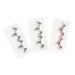 POPETPOP 3 Pairs False Lashes Fake Lashes for Party Cosplay Fake Lashes Colored Lashes Colored Fake Lashes Imitation Eyelash Set