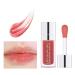 Fujiuia Glossy Lip Gloss Tinted Lip Oil Moisturizing Hydrating Plumping Liquid Lipstick Long Lasting Shine Lip Tint Lip Stain for Girls and Women G 0.20 Fl Oz (Pack of 1)