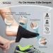 Tech Love Hallux Valgus Socks Women's Bunion Relief Toe Separator with Non-Slip Heel Strap | Size L | Yoga Fabric | International Shipping - Buy Online on GoSupps.com