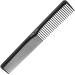 Fabcare carbon comb antistatic - break -resistant hairdresser comb made of high -strength carbon plastic - hair cutting comb and styling comb for hairdressers - hair comb men for hair and beard black