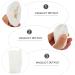 4 Pairs Artificial Silicone Ear Models for Studs Realistic Ear Molds for Jewelry Display - Buy Online on GoSupps.com