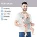 IULONEE Baby Carrier Wrap - Ergonomic 4-in-1 Hands-Free Newborn Sling for Infant 3-36 Months - Colorful - Buy Online on GoSupps.com