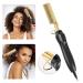 2-in-1 Hot Hair Brush & Straightener | Electric PTC Heating Curler + Dryer for Home Use - Buy Online on GoSupps.com