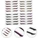 OHPHCALL 20 Pairs Eyeshadow Stickers Eyeliner Stickers Makeup Stickers for Eye Winged Eyeliner Stencil Glue - Buy Online on GoSupps.com
