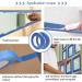 Blue Painter's Tape 3 Rolls - 0.7 Inch x 60 Yard - Multi Surface Masking Tape for Painting and Decoration - Indoor and Outdoor Use - 180 Yard Total - Buy Online on GoSupps.com