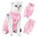 Mezrkuwr Katzenbody After op castration for cats clothing soft one-piece kitten-spay-collar alternative surgical recovery suits for cats (m)