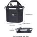 RAYMACE Bicycle Basket - Front Folding Detachable Quick Release Picnic Bag for Dogs - Easy Install Cycling Accessory, Black - Buy Online on GoSupps.com