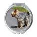 YENDOSTEEN Mirror Travel Mirror Dog Small Small Dog Away Road Yorki Purebred Dog pocket mirror portable mirror