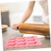 Milisten 2pcs Puppy Candy Molds De Silicona para Gelatinas Molde De Silicona para Resina Silicone Chocolate Mold Silicone Candy Mold Chocolate Molds Silica Gel Baking Supplies Cookie Pink 23X16CM - Buy Online on GoSupps.com
