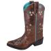 Smoky Mountain Boots | Florence Series | Youth Western Boot | Snip Toe |Genuine Leather Material | Rubber Sole & Western Heel | Man-Made Lining & Leather Upper