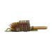 Eco-Friendly Bamboo Hair Brush - Small Oval Bass Brushes | The Green Brush - Buy Online on GoSupps.com