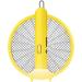 Fly Swatter Electric | USB Rechargeable Electric Mosquitoes Swatter | Foldable Fly Swatter Racket 3000 Volts Fly for Buggs Fly Killers for Travel Outdoor Camping (Yellow) - Buy Online on GoSupps.com