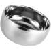 Stainless Steel Shaving Bowl for Men - Wet Shave Soap Cup with Lid | Metal Face Cleaning Tool - Buy Online on GoSupps.com