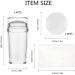 Buy Niceneeded Nail Art Schaber-Set | 4 Silicone Stamper Heads & 8 Clear Nail Stamps for DIY Nail Art | International Shipping Available - Buy Online on GoSupps.com