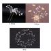 5 Pieces Bridal Bead Headdress | Elegant Pearl & Rhinestone Hair Jewelry for Weddings | Retro Fashion Hairpins for Brides & Festivals - Buy Online on GoSupps.com